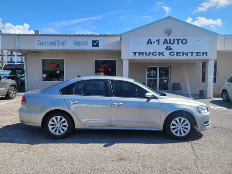 2013 Volkswagen Passat for sale at A-1 AUTO AND TRUCK CENTER in Memphis TN