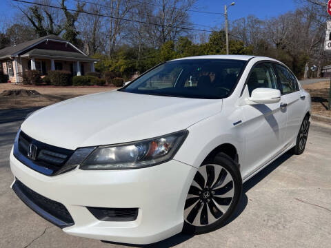 2014 Honda Accord Hybrid for sale at Cobb Luxury Cars in Marietta GA