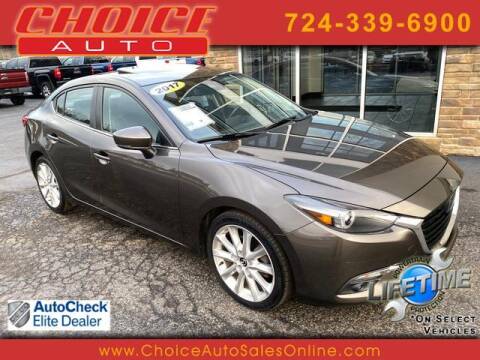 2017 Mazda MAZDA3 for sale at CHOICE AUTO SALES in Murrysville PA