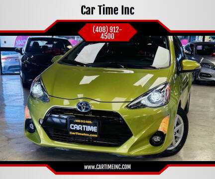 2015 Toyota Prius c for sale at Car Time Inc in San Jose CA