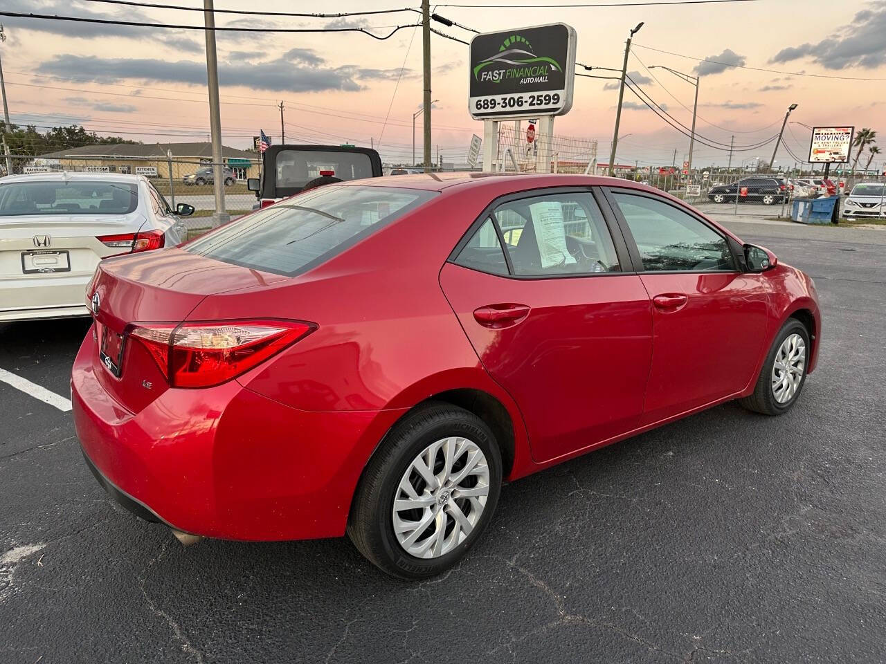 2019 Toyota Corolla for sale at Fast Financial Auto Mall in Lakeland, FL