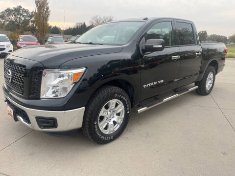 2019 Nissan Titan for sale at Azteca Auto Sales LLC in Des Moines IA