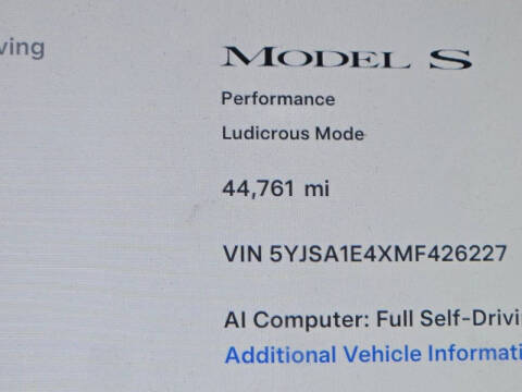2021 Tesla Model S Performance