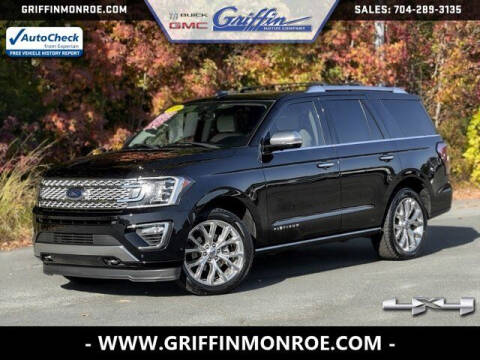 2019 Ford Expedition for sale at Griffin Buick GMC in Monroe NC