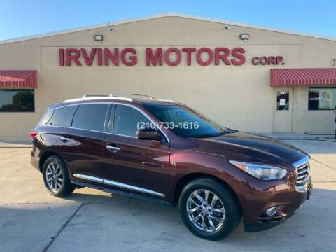 2014 Infiniti QX60 for sale at Irving Motors Corp in San Antonio TX
