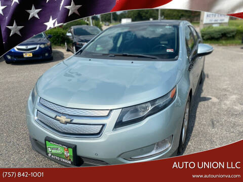 2012 Chevrolet Volt for sale at Auto Union LLC in Virginia Beach VA
