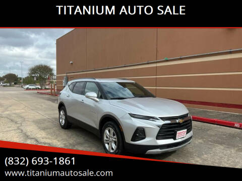 2021 Chevrolet Blazer for sale at TITANIUM AUTO SALE in Houston TX