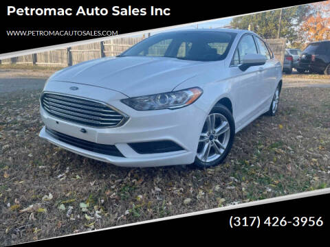 2018 Ford Fusion for sale at Petromac Auto Sales Inc in Indianapolis IN