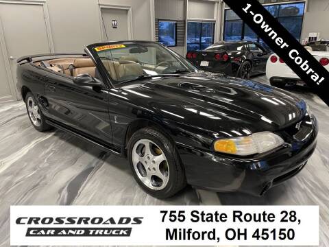 1997 Ford Mustang SVT Cobra for sale at Crossroads Car & Truck in Milford OH