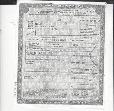 1957 Chevrolet Corvette