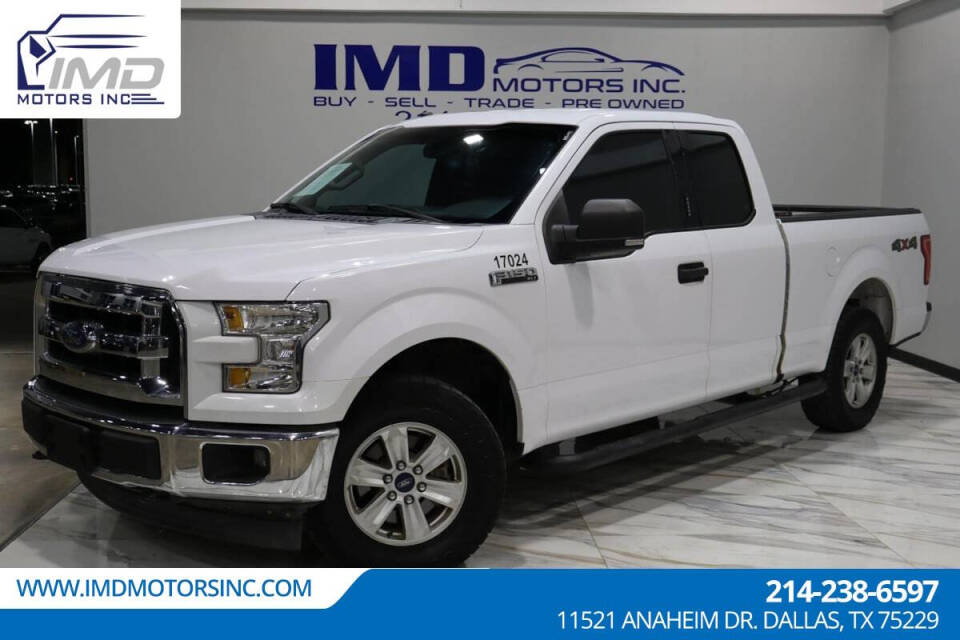 2017 Ford F-150 for sale at IMD MOTORS, INC in Dallas, TX