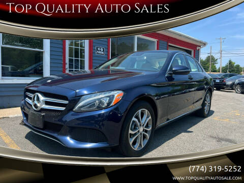 2016 Mercedes-Benz C-Class for sale at Top Quality Auto Sales in Westport MA