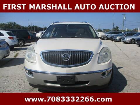 2011 Buick Enclave for sale at First Marshall Auto Auction in Harvey IL
