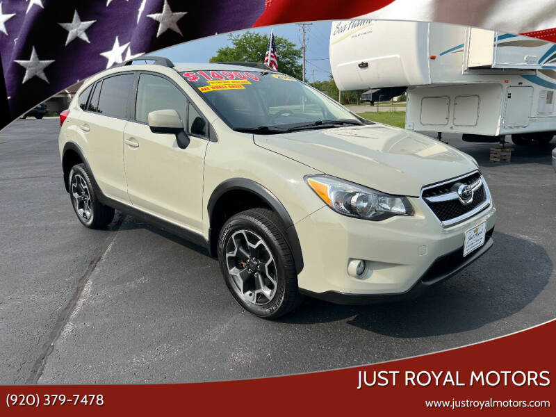 2014 Subaru XV Crosstrek for sale at Just Royal Motors in Omro WI