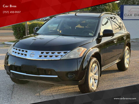 2006 Nissan Murano for sale at Car Bros in Virginia Beach VA