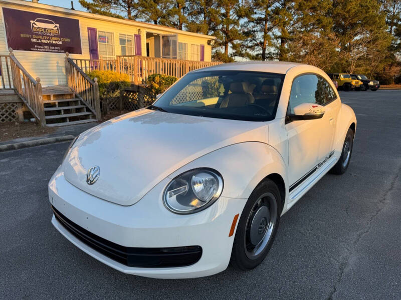 2013 Volkswagen Beetle for sale at Explorer Auto Sales of Greenville in Greenville NC