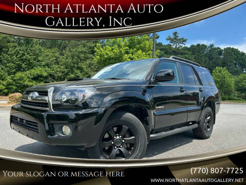 2006 Toyota 4Runner for sale at North Atlanta Auto Gallery, Inc in Alpharetta GA