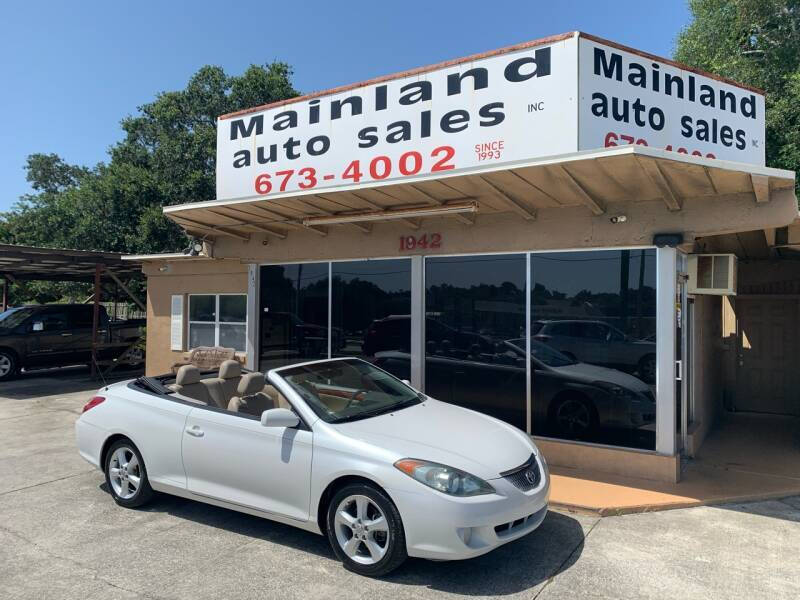 2006 Toyota Camry Solara for sale at Mainland Auto Sales Inc in Daytona Beach, FL