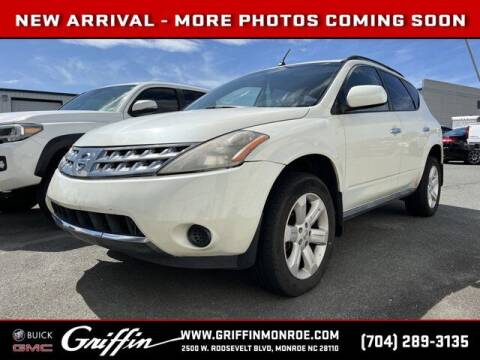 2007 Nissan Murano for sale at Griffin Buick GMC in Monroe NC