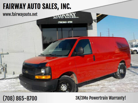 2012 Chevrolet Express for sale at FAIRWAY AUTO SALES, INC. in Melrose Park IL