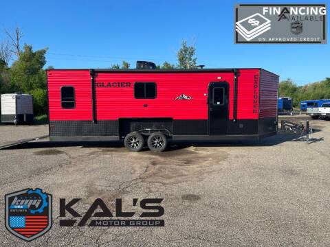 2024 NEW Glacier 24 Toy Hauler RV Explorer  for sale at Kal's Motorsports - Fish Houses in Wadena MN