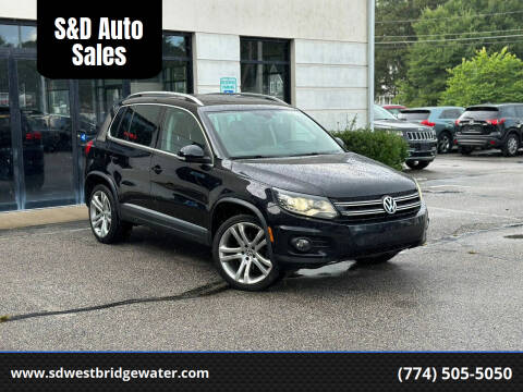 2013 Volkswagen Tiguan for sale at S&D Auto Sales in West Bridgewater MA