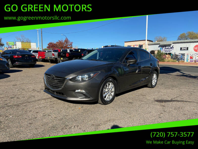 2014 Mazda MAZDA3 for sale at GO GREEN MOTORS in Lakewood CO