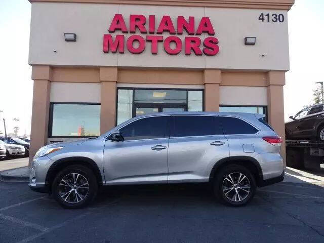 2019 Toyota Highlander for sale at Ariana Motors in Las Vegas NV