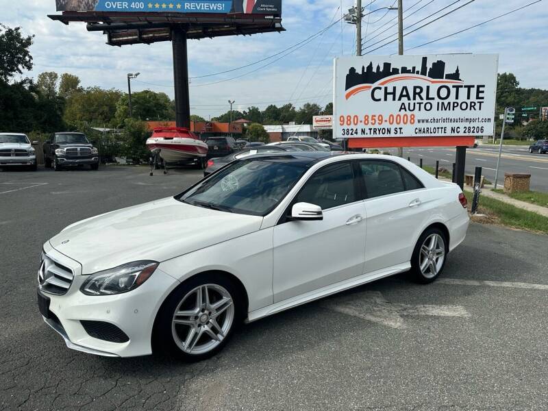 2014 Mercedes-Benz E-Class for sale at Charlotte Auto Import in Charlotte NC