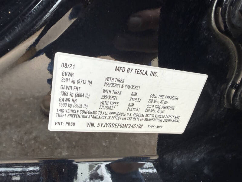2021 Tesla Model Y Performance