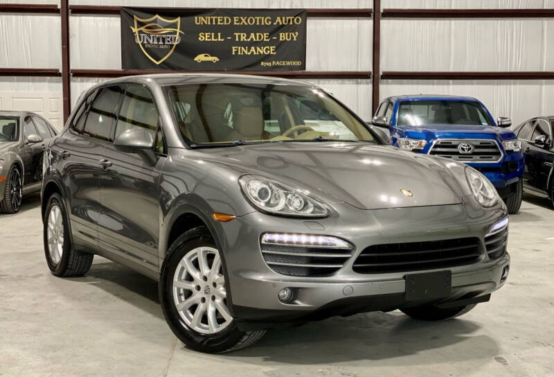 2012 Porsche Cayenne for sale at United Exotic Auto in Houston TX