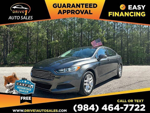 2015 Ford Fusion for sale at Drive 1 Auto Sales in Wake Forest NC