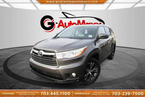 2016 Toyota Highlander XLE