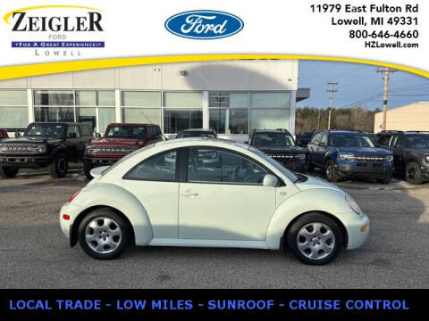 2002 Volkswagen New Beetle for sale at Zeigler Ford of Plainwell - Zeigler Ford of Lowell in Lowell MI