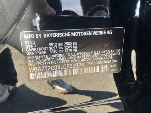 2020 BMW 7 Series 740i