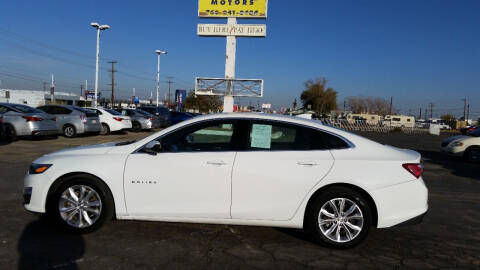 2019 Chevrolet Malibu for sale at ELITE MOTORS in Victorville CA