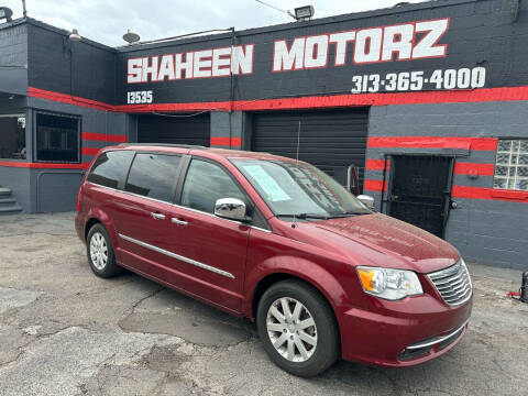 2012 Chrysler Town and Country for sale at Shaheen Motorz, LLC. in Detroit MI