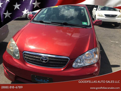 2005 Toyota Corolla for sale at Goodfellas Auto Sales LLC in Clifton NJ