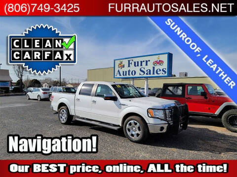 2010 Ford F-150 for sale at FURR AUTO SALES in Lubbock TX