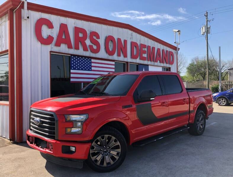 2016 Ford F-150 for sale at Cars On Demand 2 in Pasadena TX