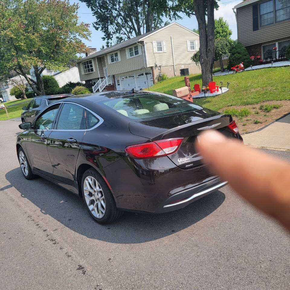 2015 Chrysler 200 for sale at Lucky One Auto Sales in Lafayette, NY