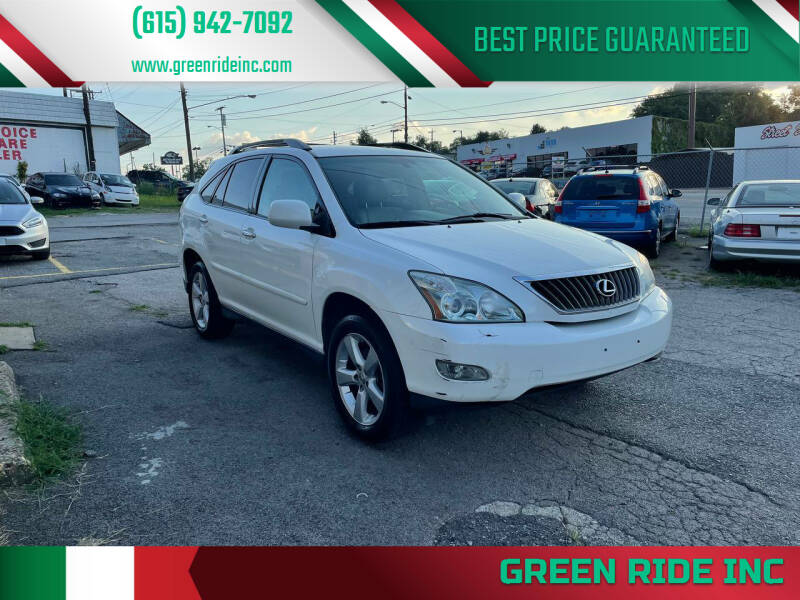 2008 Lexus RX 350 for sale at Green Ride Inc in Nashville TN