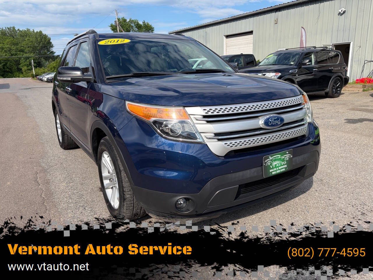 Dk. Blue 2012 Ford Explorer XLT AWD XLT 4dr SUV 1
