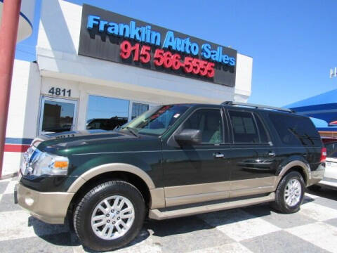 2013 Ford Expedition EL for sale at Franklin Auto Sales in El Paso TX