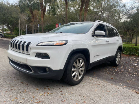 2016 Jeep Cherokee for sale at Paradise Auto Brokers Inc in Pompano Beach FL