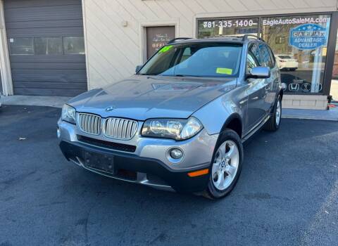 2008 BMW X3 for sale at Eagle Auto Sale LLC in Holbrook MA
