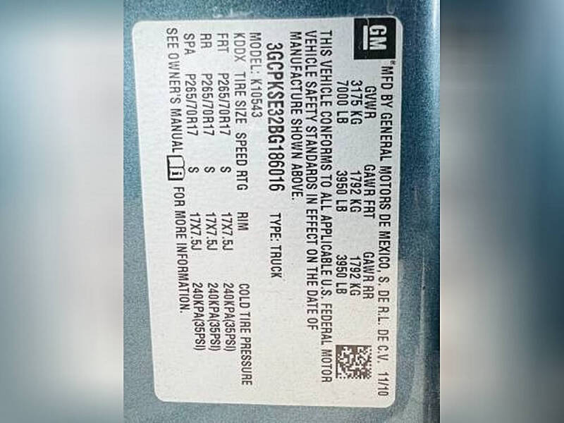 2011 Chevrolet Silverado 1500 LT