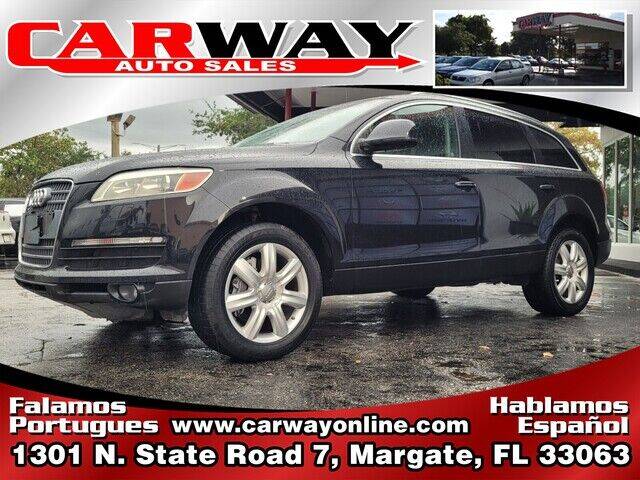 2008 Audi Q7 for sale at CARWAY Auto Sales in Margate FL