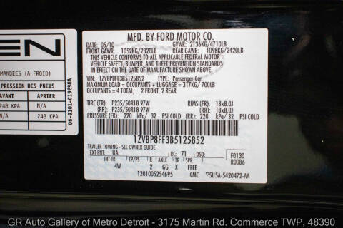 2011 Ford Mustang GT