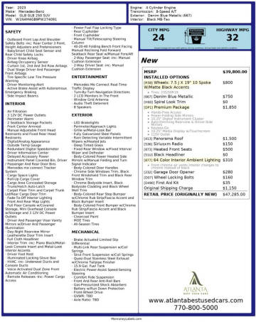 2023 Mercedes-Benz GLB GLB 250